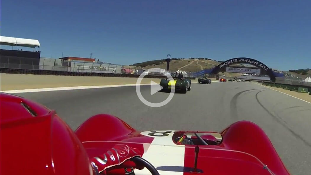 Reunion 1st Qualifier…watch at 3:09 as I drop a wheel at turn 6 on the exit, head stage left and then turn upstream
